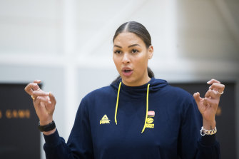 Liz Cambage allegedly called Nigerian players “monkey” during a scrimmage before the Tokyo Olympics.
