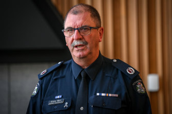 Assistant Commissioner Glenn Weir said the Victoria Police had undertaken a blitz on e-scooters over the weekend. 