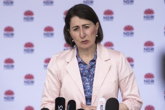 NSW Premier Gladys Berejiklian.