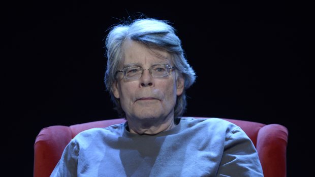 Stephen King, photographed in Paris in 2013