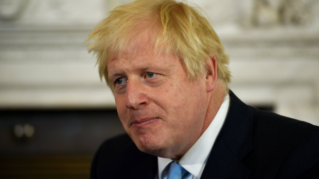 British Prime Minister Boris Johnson.