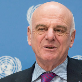 World Health Organisation special envoy on COVID-19 Dr David Nabarro.