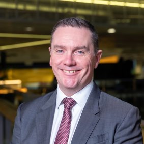 National Australia Bank’s executive for group investigations, Chris Sheehan.