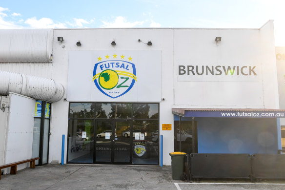 A Futsal centre in Brunswick was listed as a new Victorian exposure site on Tuesday.