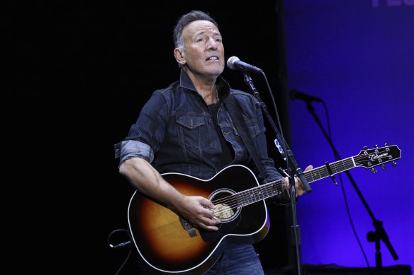 Rock legend Bruce Springsteen has one big condition for fans wishing to attend the reprisal of his one-man Springsteen on Broadway show.