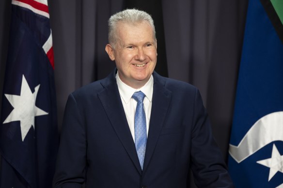 Workplace Relations and Employment Minister Tony Burke.