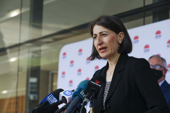 NSW Premier Gladys Berejiklian said the government was examining "positive ways" to encourage vaccine uptake.