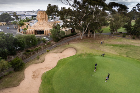 Ray Ramia and his business partner bought a paddock in North Geelong in 1971 where they built the Golf View Hotel, which later became the Sphinx.