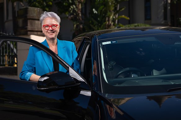 NSW Energy Minister Penny Sharpe is an EV driver. 