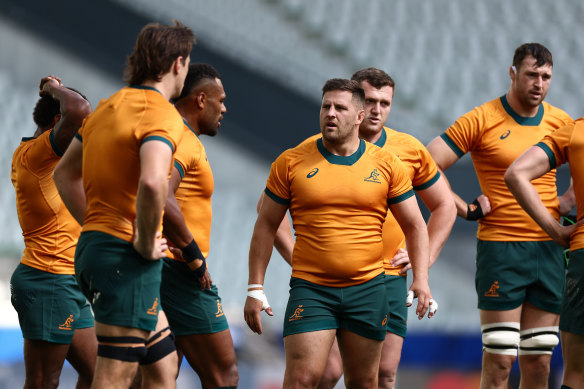 Dave Porecki was at the helm for the Wallabies’ shock loss to Fiji.