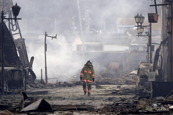 Japan earthquake update: death toll rises along with fears of landslides