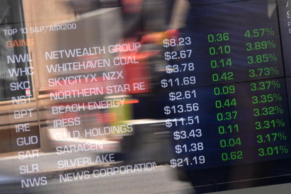 The local sharemarket edged higher on Tuesday, as consumer-facing stocks enjoyed a rally.