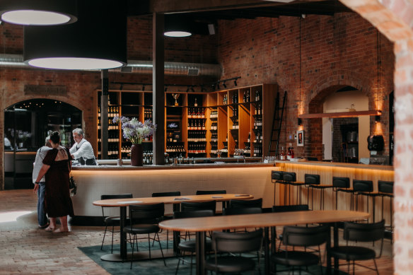 All Saints cellar door in Rutherglen, Vic.