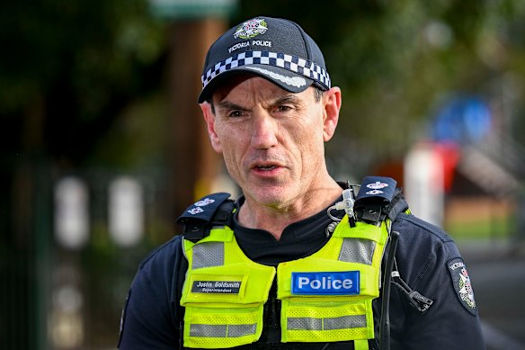 Superintendent Justin Goldsmith said police are probing whether speed was a factor in the crash. 