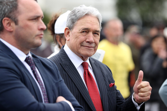 Kingmaker? New Zealand First leader Winston Peters.