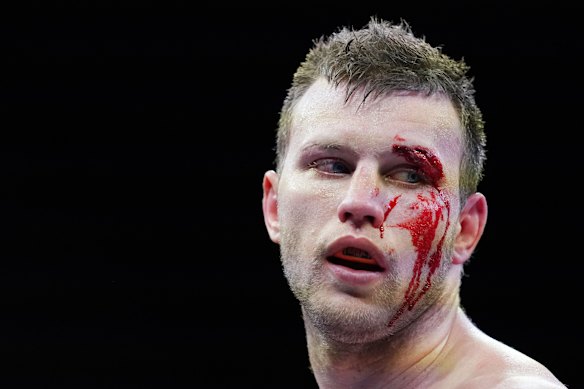 Jeff Horn at the Battle of Bendigo.