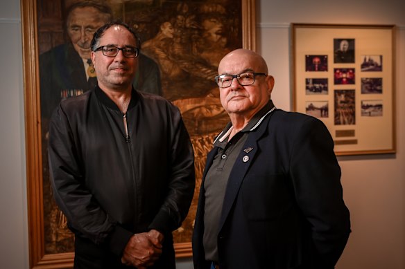 Peter Ensor and Raz Mohammad.