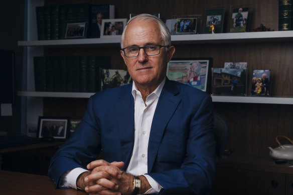 Former prime minister Malcolm Turnbull also served as water resources and environment minister in 2007.