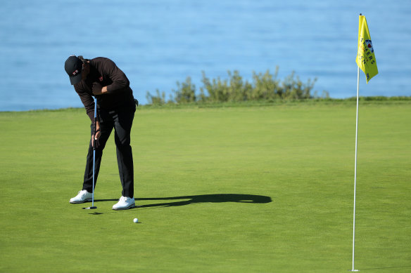 Adam Scott finished with a share of 10th at Torrey Pines.