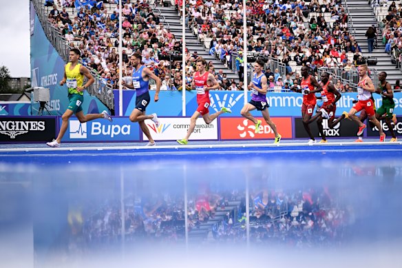 The men’s mile final was the race of the Games.