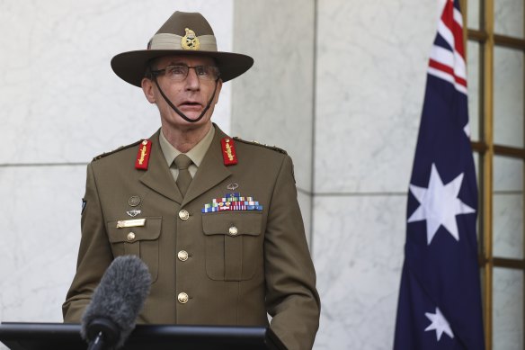 Defence Force chief General Angus Campbell has had his term extended.