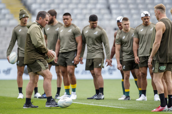Dave Rennie's Wallabies side can begin to show what they stand for in Saturday's Bledisloe Cup showdown at ANZ Stadium.
