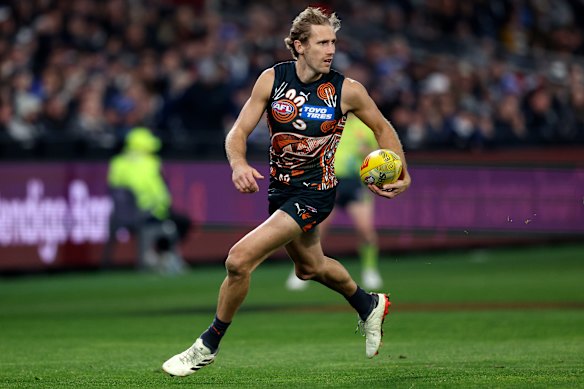 All-Australian defender Nick Haynes was a highly respected figure at GWS.