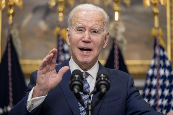 Joe Biden has just used his presidential veto for the first time. 