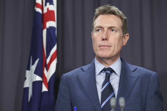 Former Attorney-General Christian Porter.