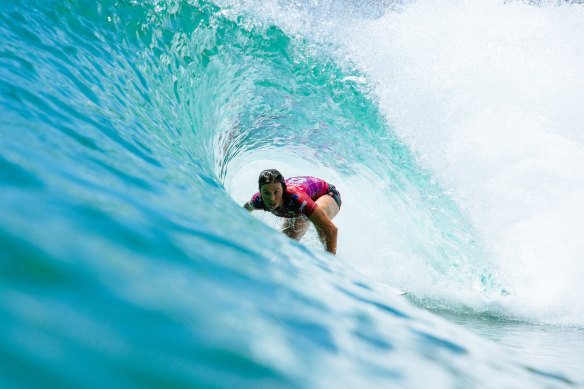 Australian surfer Sally Fitzgibbons.
