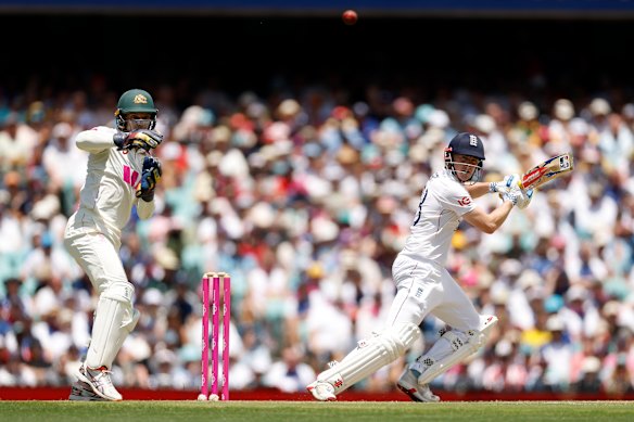 Harry Brook was his usual flamboyant self on day one in Sydney.