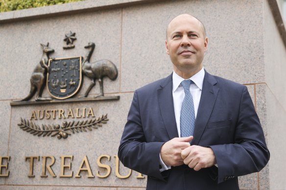 Treasurer Josh Frydenberg ahead of the next week’s federal budget.