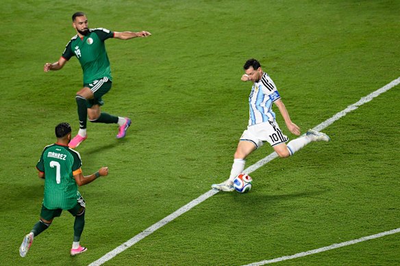 The hat-trick.
