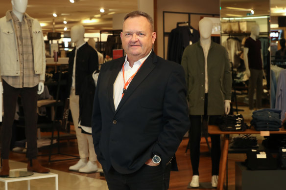 Myer CEO John King will depart the business next year. 