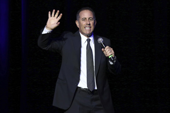Jerry Seinfeld performing in New York.