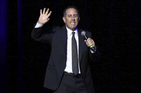 Jerry Seinfeld perfoms in New York in 2016.