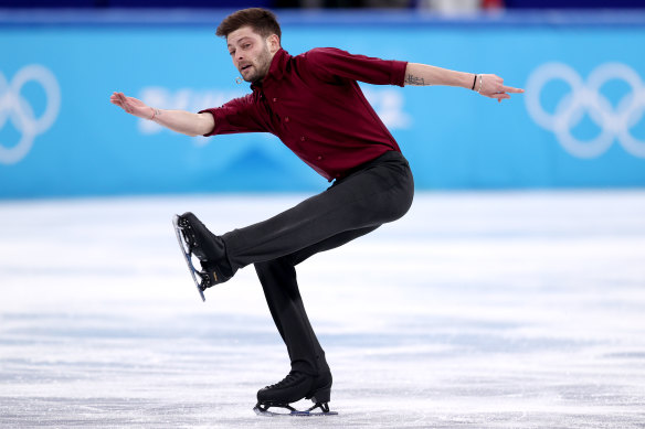 Brendan Kerry, competing at the Beijing 2022 Winter Olympics, has been banned for life from US Figure Skating.