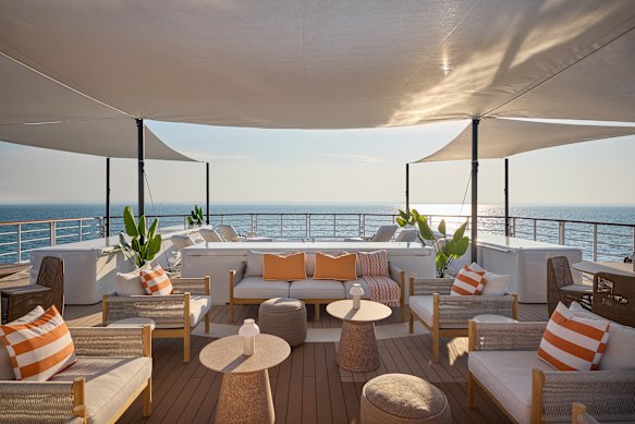 The sundeck.