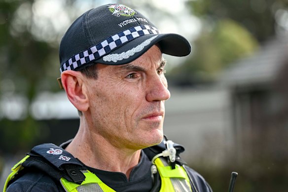 Superintendent Justin Goldsmith said police will interview the elderly driver later tonight.