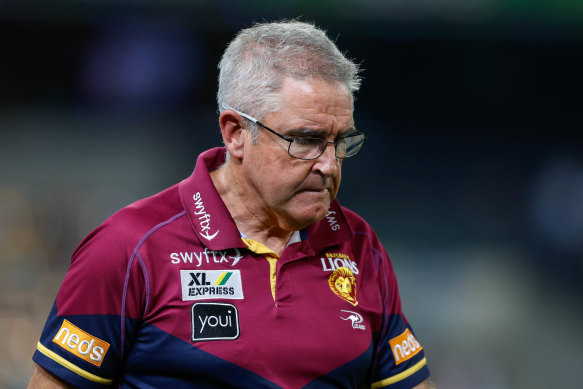 Brisbane Lions senior coach Chris Fagan.