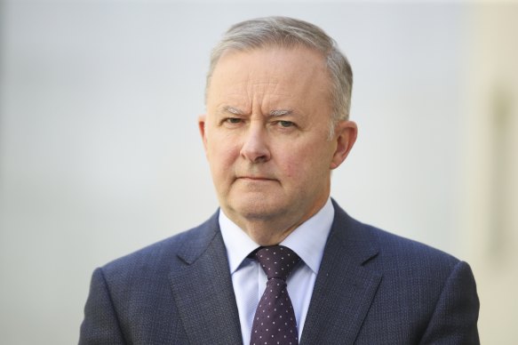 Opposition Leader Anthony Albanese.