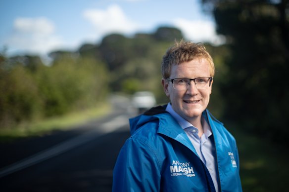 Liberal candidate in the Nepean by-election Anthony Marsh.