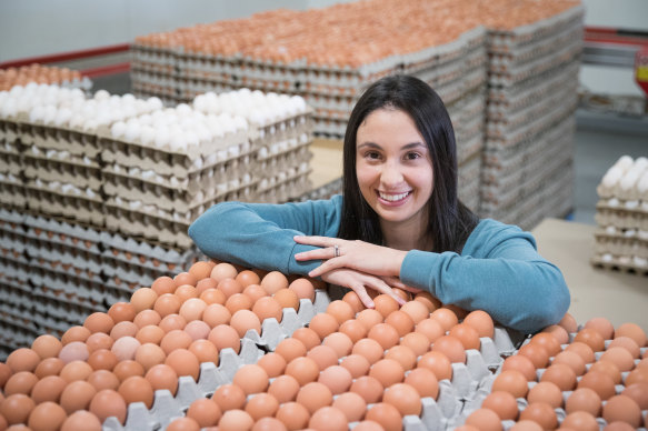 Egg farmer Danyel Cucinotta is Victorian Farmers Federation’s vice president.  