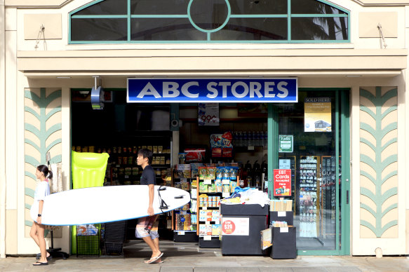 ABC stores are ubiquitous in Honolulu.