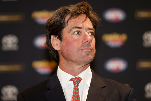 AFL chief Gillon McLachlan.