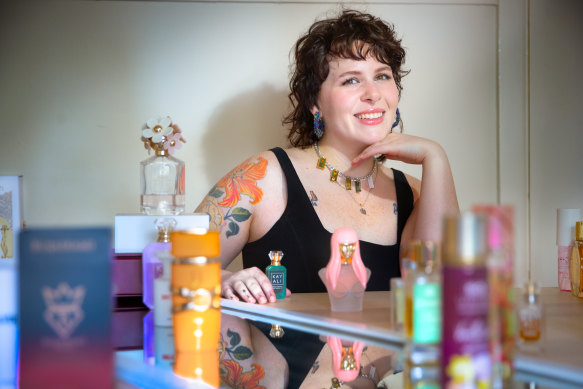 Melbourne-based fragrance lover Lucy Blore.