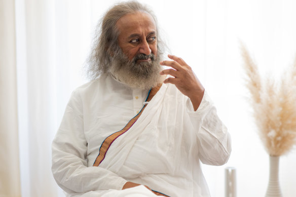 Sri Sri Ravi Shankar studied under Maharishi Mahesh Yogi, who taught The Beatles transcendental meditation.