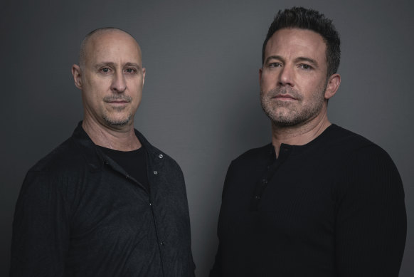 Director Gavin O'Connor and Ben Affleck.