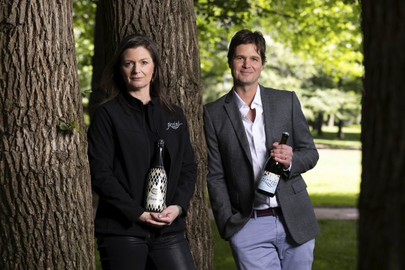 Natalie Pizzini and Carlo Pizzini, from Pizzini Wines, want the government to fight to keep the name prosecco.
