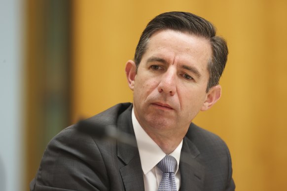 As Finance Minister, Simon Birmingham was one two shareholder ministers for the Inland Rail megaproject